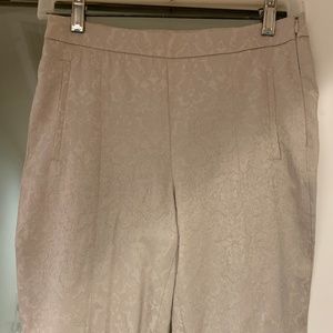 ZARA SKINNY SILKY TEXTURED PANTS
